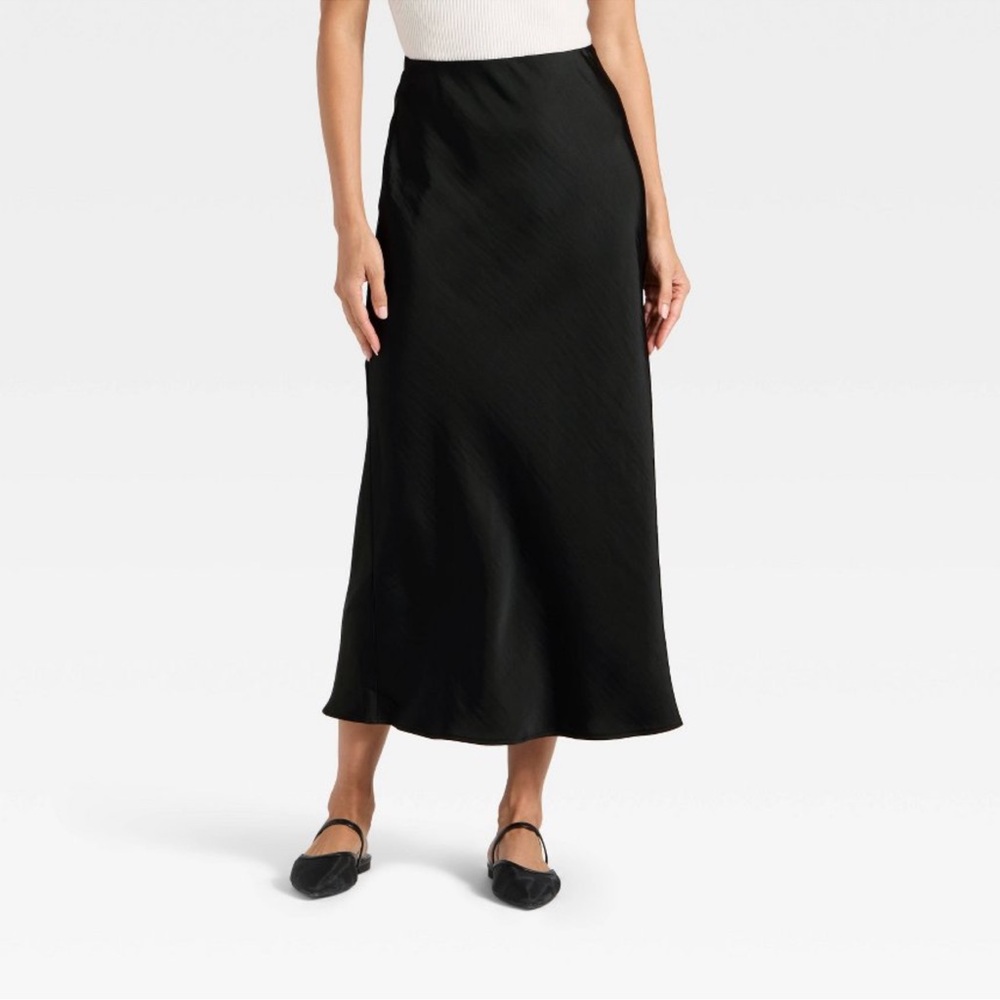 a new day Black Maxi Skirt